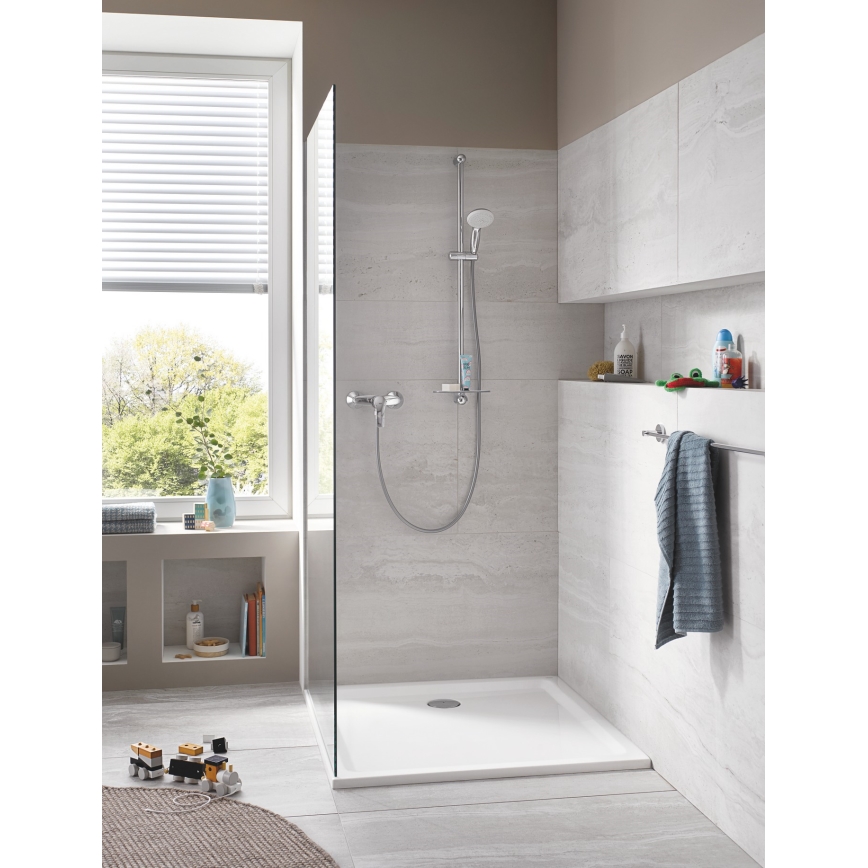 GROHE 33555002 - Brusebatteri EUROSMART DN 15 blank krom