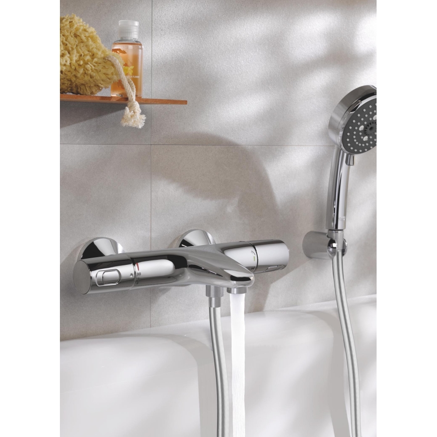 GROHE 34227002 - Termostatisk badekararmatur PRECISION TREND DN 15, blank krom