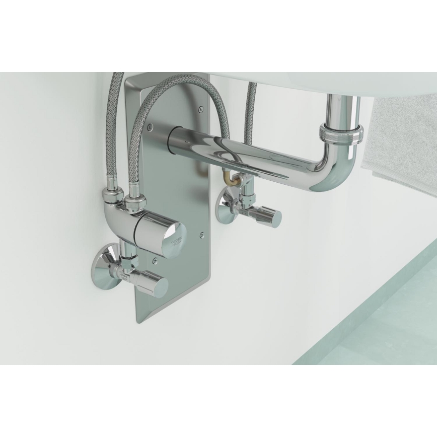 GROHE 34487000 - Termostatisk beskyttelse mod skoldning GROHTHERM MICRO, krom