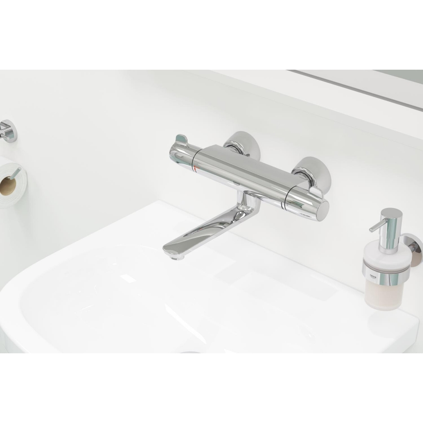 GROHE 34666000 - Termostatisk medicinsk armatur DN 15 i poleret krom