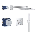 GROHE 34712000 - Brusesæt SMARTCONTROL 310 × 310 mm poleret krom