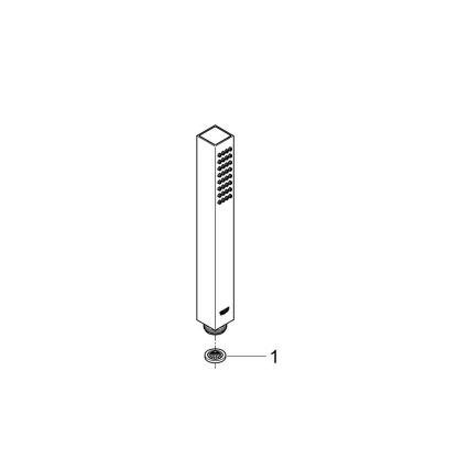 GROHE 34712000 - Brusesæt SMARTCONTROL 310 × 310 mm poleret krom