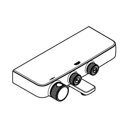 GROHE 34718000 - Termostatisk badekarbatteri GROHTHERM SMARTCONTROL 12” krom