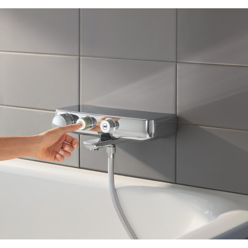 GROHE 34718000 - Termostatisk badekarbatteri GROHTHERM SMARTCONTROL 12” krom
