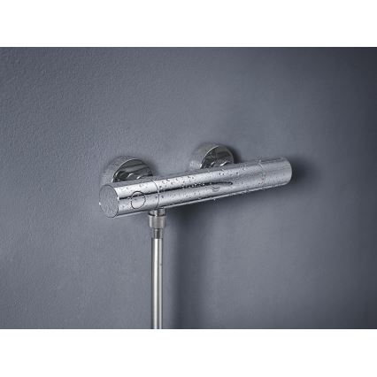 GROHE 34773000 - Termostatisk brusebatteri PRECISION GET DN 15, blank krom