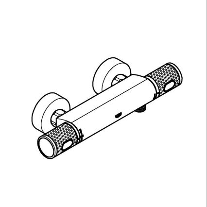 GROHE 34790000 - Termostatisk brusebatteri PRECISION FEEL DN 15 krom