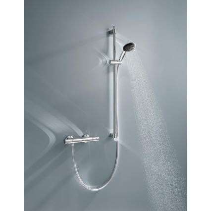 GROHE 34854001 - Brusesæt med termostatisk armatur PRECISION START 900 mm poleret krom