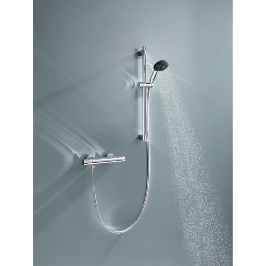 GROHE 34856000 - Termostatisk brusebatteri PRECISION GET 600 mm krom