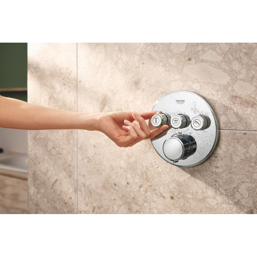 GROHE 34874000 - Brusesystem PRECISION SMARTCONTROL 310 mm blank krom
