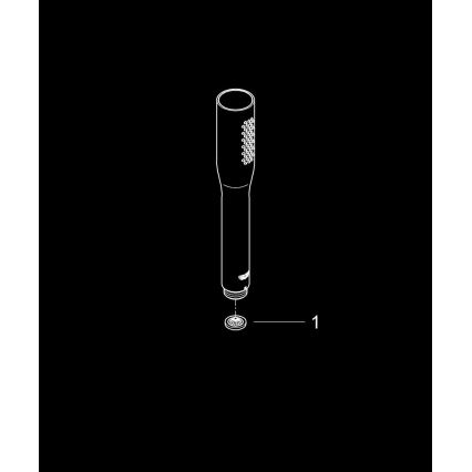 GROHE 34874000 - Brusesystem PRECISION SMARTCONTROL 310 mm i blank krom