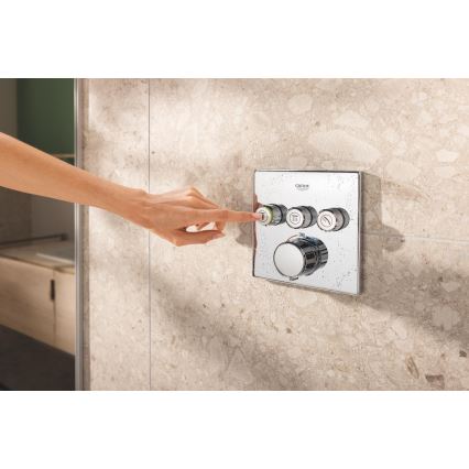 GROHE 34875000 - Brusesystem PRECISION SMARTCONTROL 310 mm, blank krom