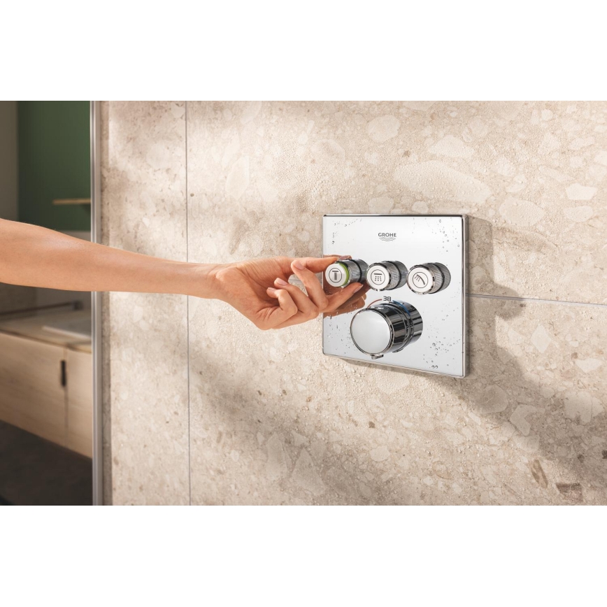GROHE 34875000 - Brusesystem PRECISION SMARTCONTROL 310 mm poleret krom