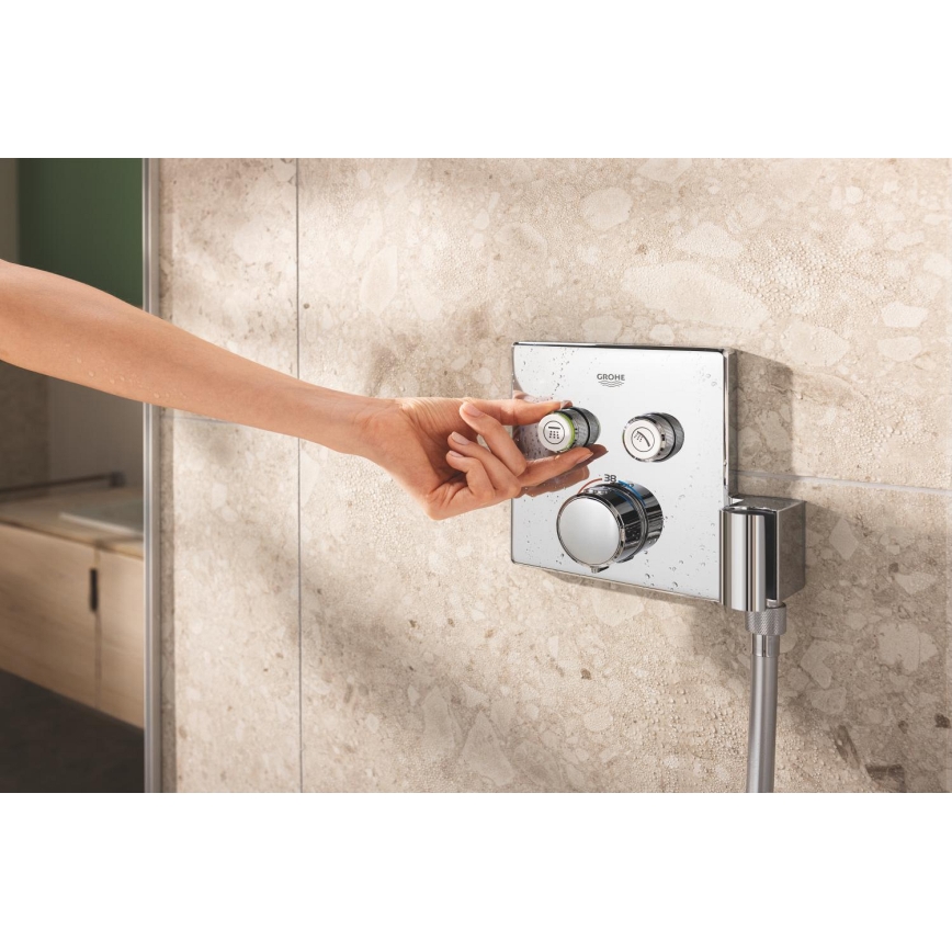 GROHE 34876000 - Brusesystem PRECISION SMARTCONTROL 310 × 310 mm forkromet