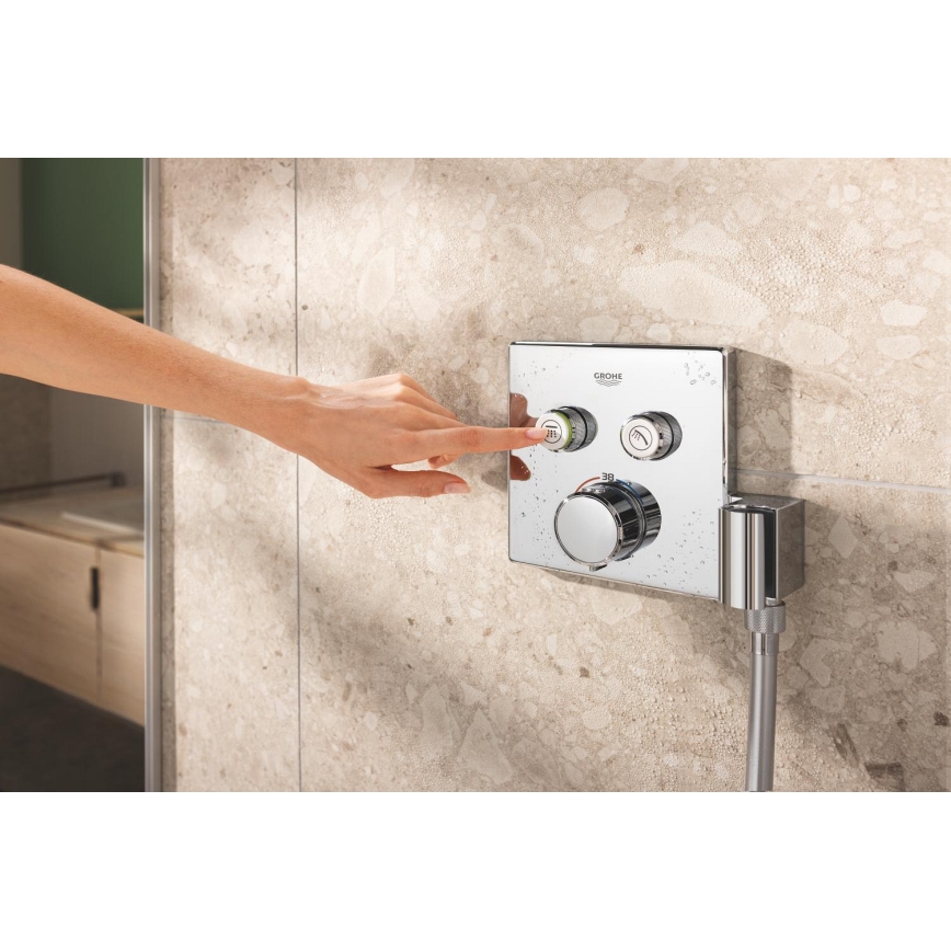 GROHE 34876000 - Brusesystem PRECISION SMARTCONTROL 310 × 310 mm forkromet