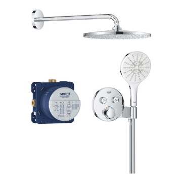 GROHE 34877000 - Brusesystem VITALIO RAIN MONO 310 blank krom