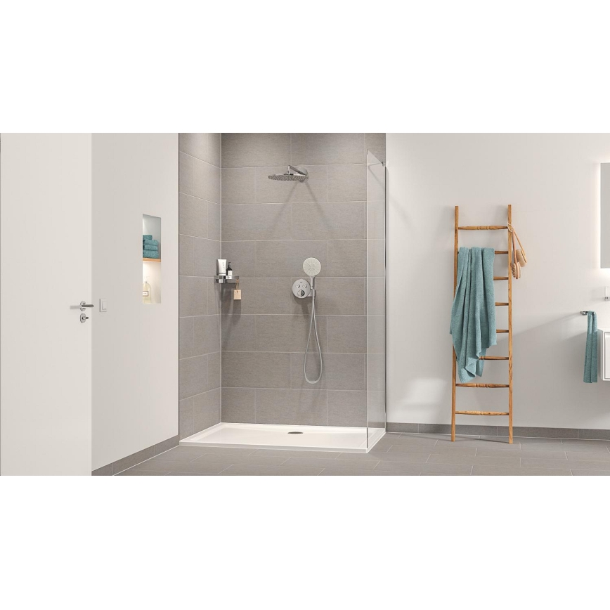 GROHE 34877000 - Brusesystem VITALIO RAIN MONO 310 blank krom