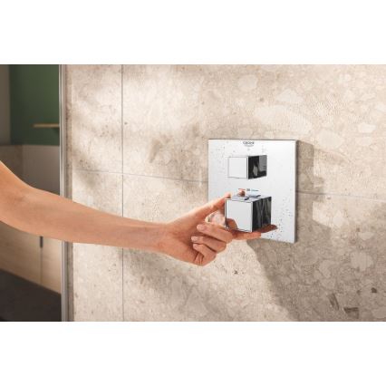 GROHE 34879000 - Indbygget brusesystem PRECISION CUBE 310 × 310 mm krom