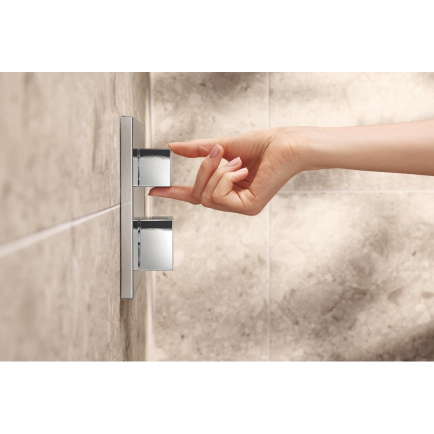 GROHE 34879000 - Indbygget brusesystem PRECISION CUBE 310 × 310 mm krom