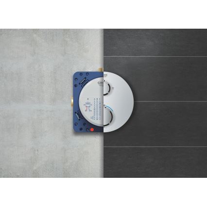 GROHE 34880000 - Indbygget statisk brusearmatur GROHTHERM SMARTCONTROL krom