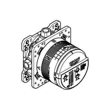 GROHE 35600000 - Universelt indbygningsmodul RAPIDO SMARTBOX DN 15, forkromet