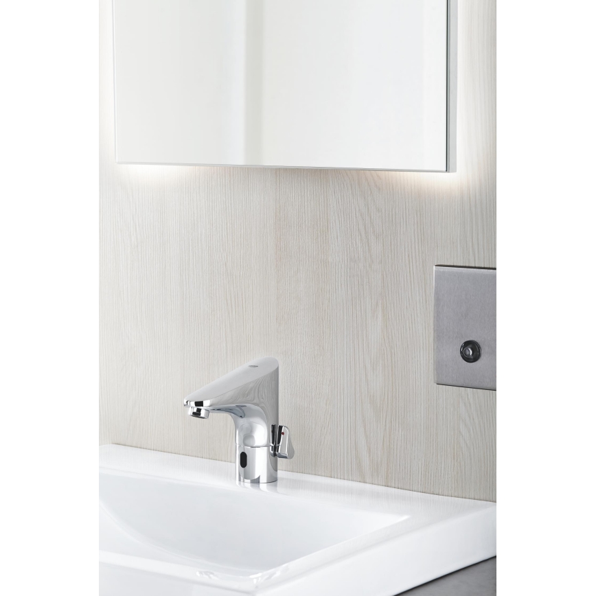 GROHE 36207001 - Elektronisk håndvaskarmatur EUROPLUS E DN 15 poleret krom