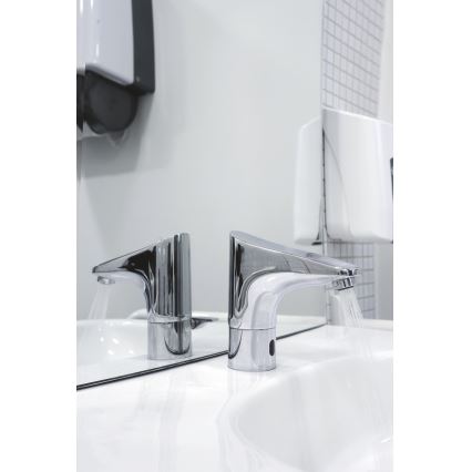 GROHE 36207001 - Elektronisk håndvaskarmatur EUROPLUS E DN 15 poleret krom