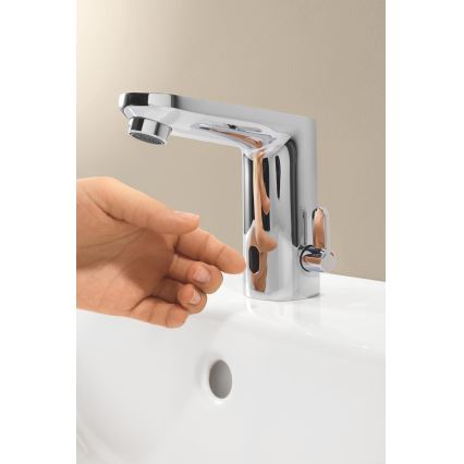 GROHE 36366002 - Elektronisk håndvaskarmatur GET E i blank krom