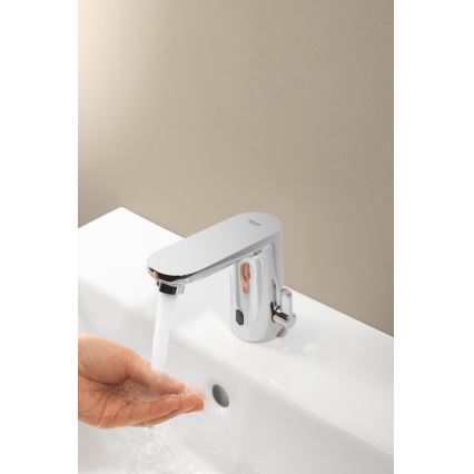GROHE 36366002 - Elektronisk håndvaskarmatur GET E i blank krom