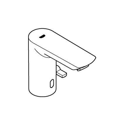 GROHE 36453000 - Infrarød elektronisk håndvaskarmatur BAU COSMOPOLITAN E 123 mm krom