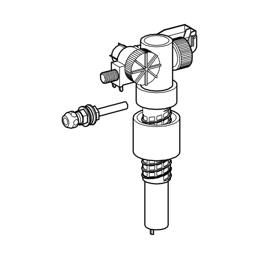 GROHE 37092000 - Påfyldningsventil 38” poleret krom
