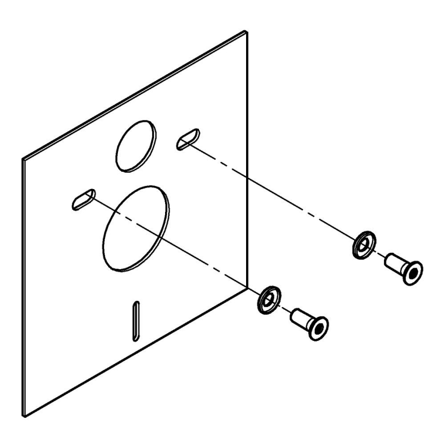 GROHE 37131000 - Dæmpningssæt til toilet, hvid