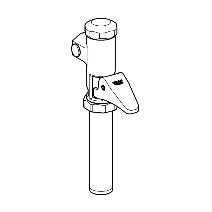 GROHE 37139000 - Automatisk skylleventil DAL 34” blank krom