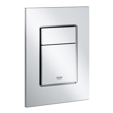 GROHE 37535000 - Betjeningsplade SKATE COSMOPOLITAN S 130 × 172 mm, poleret krom
