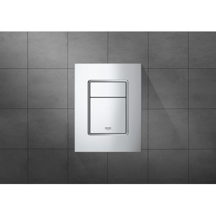 GROHE 37535000 - Betjeningsplade SKATE COSMOPOLITAN S 130 × 172 mm, poleret krom
