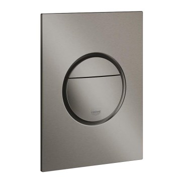 GROHE 37601AL0 - Betjeningsplade NOVA COSMOPOLITAN S 130 × 172 mm, grafit