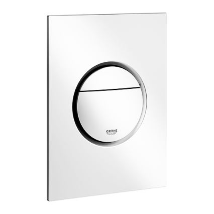 GROHE 37601P00 - Betjeningsplade NOVA COSMOPOLITAN S 130 × 172 mm krom