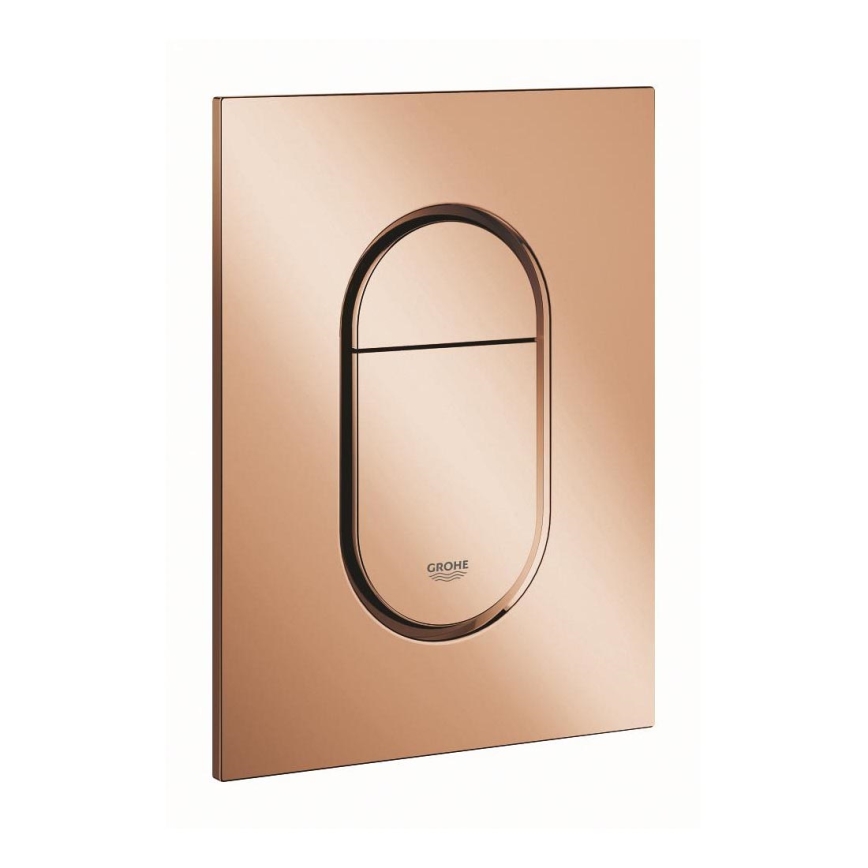 GROHE 37624DA0 - Betjeningsplade 130 × 172 mm i bronze