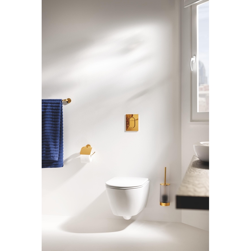 GROHE 37624GL0 - Betjeningsplade ARENA COSMOPOLITAN S 130 × 172 mm guld