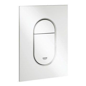 GROHE 37624SH0 - Betjeningsplade ARENA COSMOPOLITAN S 130 × 172 mm hvid