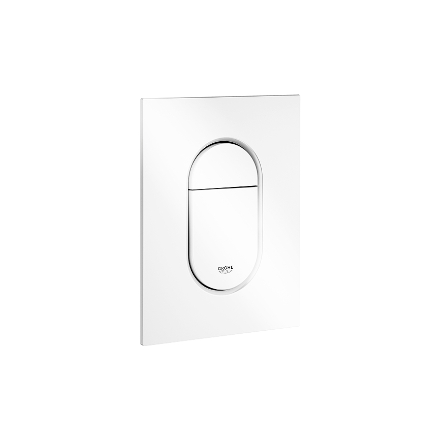 GROHE 37624SH0 - Betjeningsplade ARENA COSMOPOLITAN S 130 × 172 mm hvid
