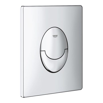 GROHE 38505000 - Betjeningsplade SKATE AIR 156 × 197 mm blank krom