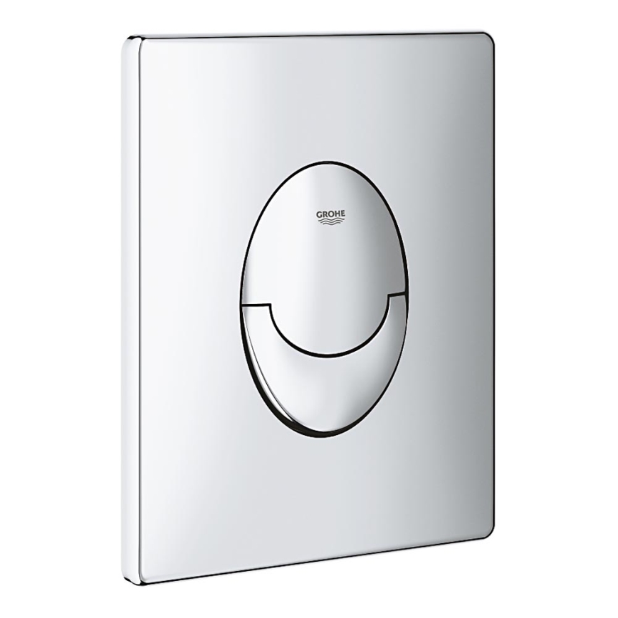 GROHE 38505000 - Betjeningsplade SKATE AIR 156 × 197 mm blank krom