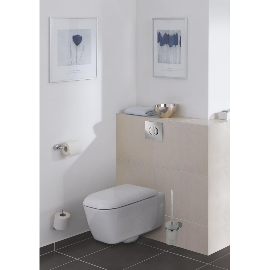 GROHE 38506000 - Betjeningsplade SKATE AIR 156 × 197 mm poleret krom
