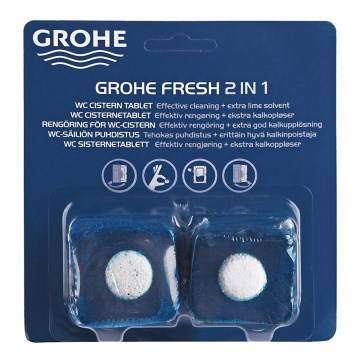 GROHE 38882000 - WC-tabletter FRESH gelskum/hvid