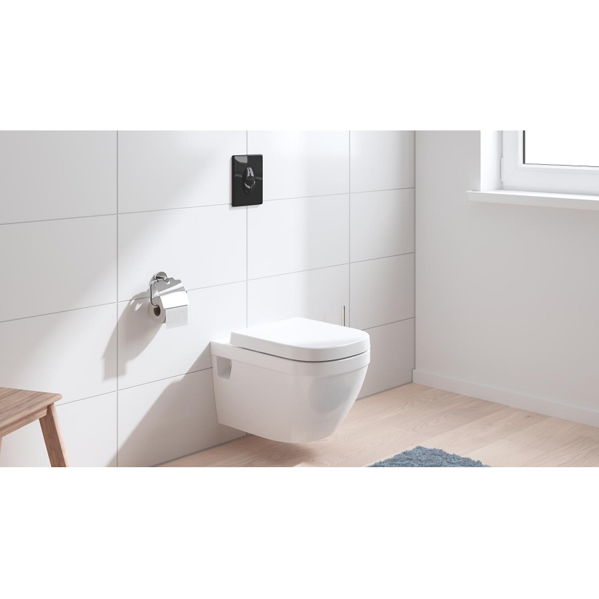 GROHE 38964KV0 - START betjeningsplade til skylning 156 × 197 mm, sort