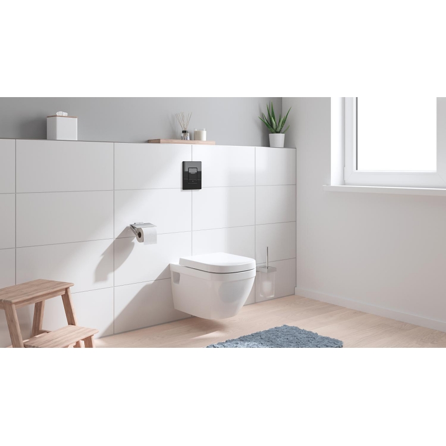 GROHE 38966KV0 - Betjeningsplade EVEN 156 × 197 mm sort