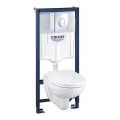 GROHE 39192000 - 4-i-1-sæt SOLIDO 1,13 m DuroWhite