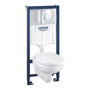 GROHE 39192000 - 4-i-1-sæt SOLIDO 1,13 m DuroWhite
