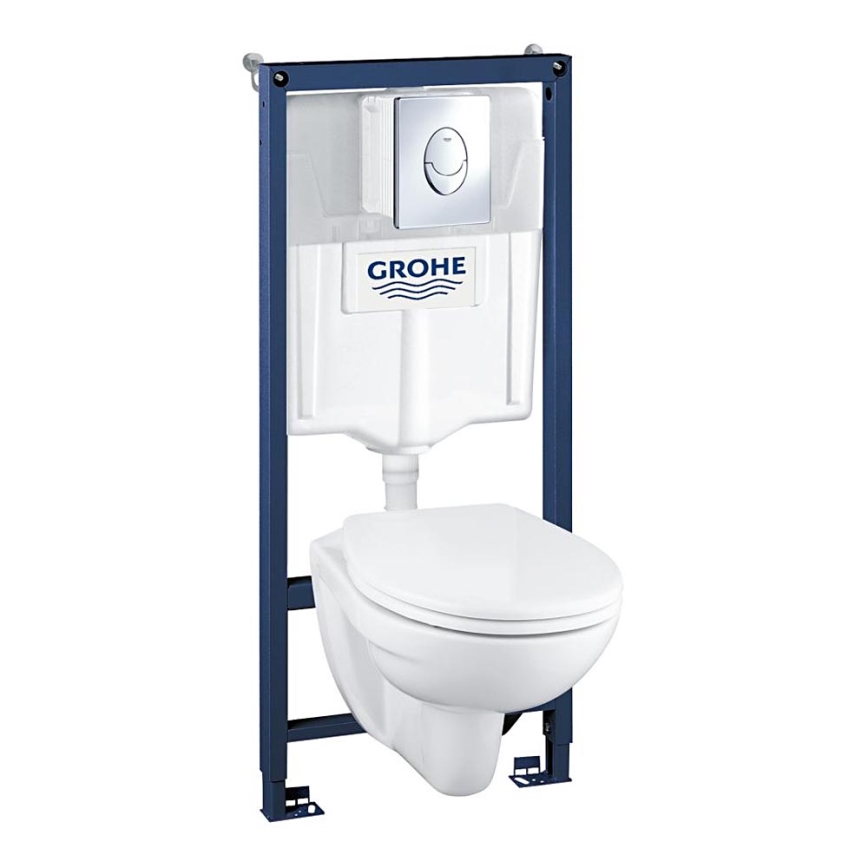 GROHE 39192000 - 4-i-1-sæt SOLIDO 1,13 m DuroWhite