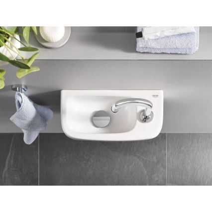 GROHE 39327000 - BAU CERAMIC håndvask 370 × 180 mm keramik/hvid